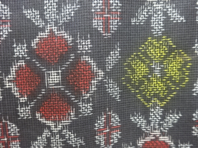 Japanese Kimono / Tsumugi Silk